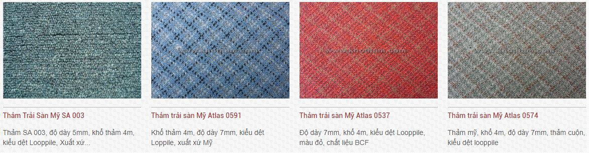 thảm trải sàn Linh Dung